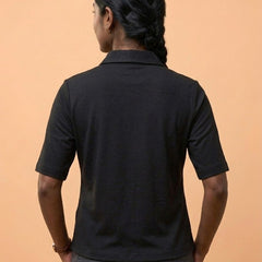 Knitted Shirt Black