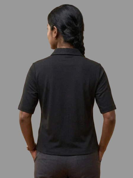 Knitted Shirt Black