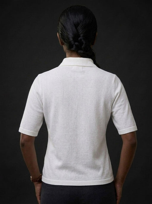 Knitted Shirt White