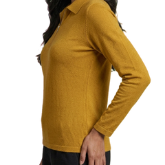 Short  Zippered Shirt Beige