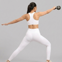 Basic Sports Legging White