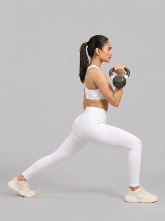Basic Sports Legging White