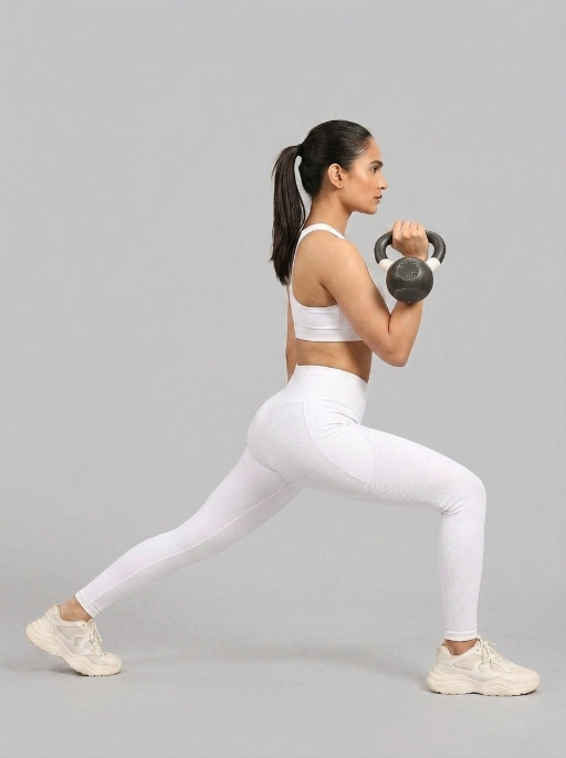 Basic Sports Legging White