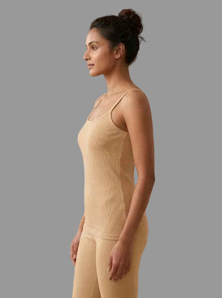 Feather Soft Camisole Beige