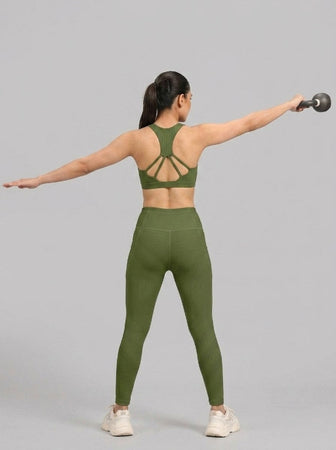 Basic Sports Legging Olive