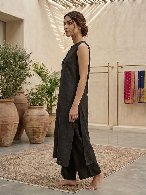 CityEase Coord Set Black