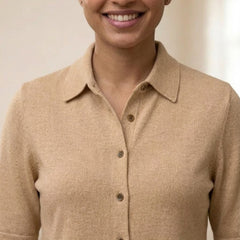 Knitted Shirt Beige