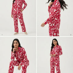 Cozy Sleep Set Red