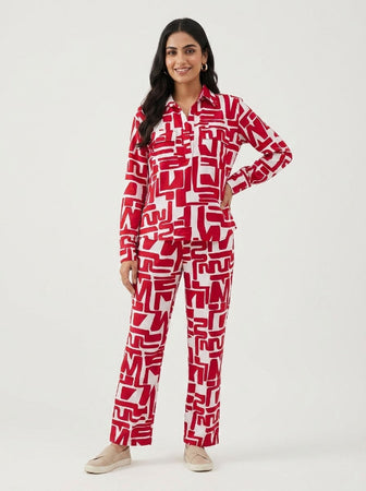 Cozy Sleep Set Red