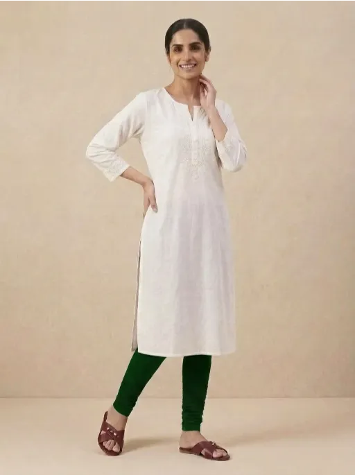 Churridaar Legging Olive