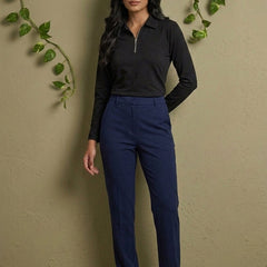 Short  Zippered Shirt Black